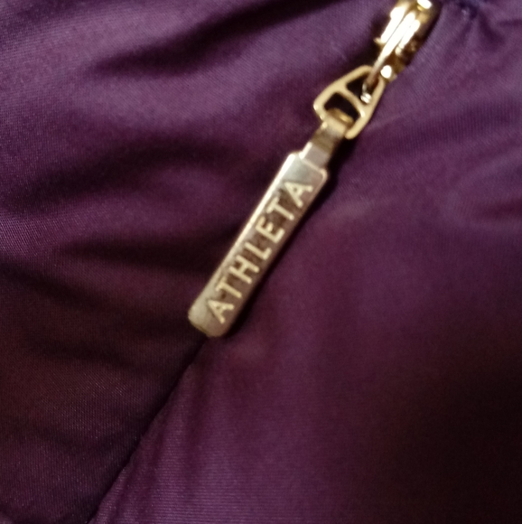 Athleta Downabout Asymmetrical Zip Puffer Down Vest XXS - Picture 7 of 11